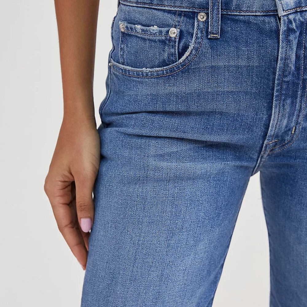 Edwin Ultra High-Rise Straight Ankle Jeans Women's 27 - Picture 7 of 15